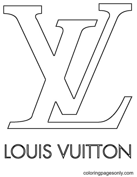 lv coloring pages printable.